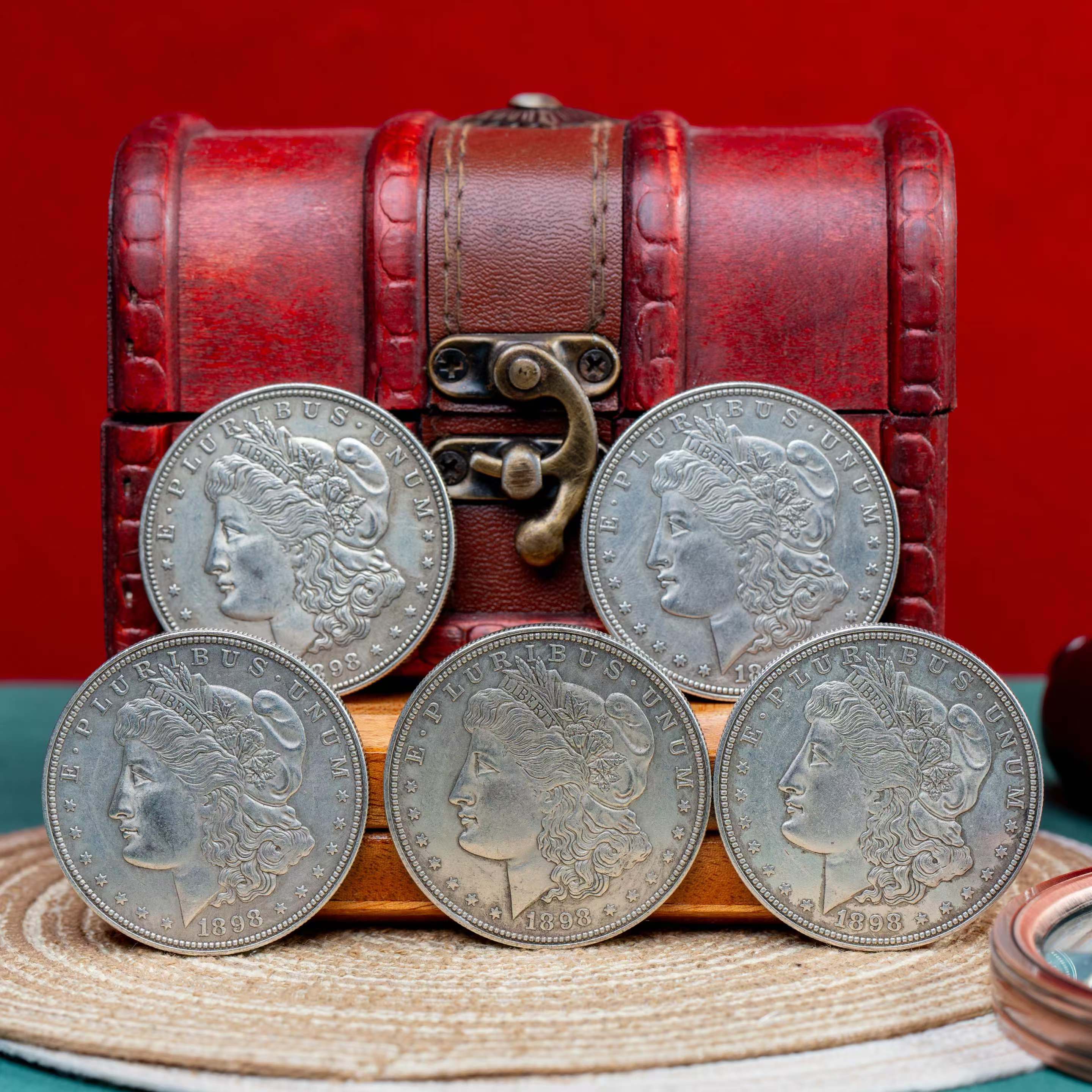 45mm Morgan coin by N2G