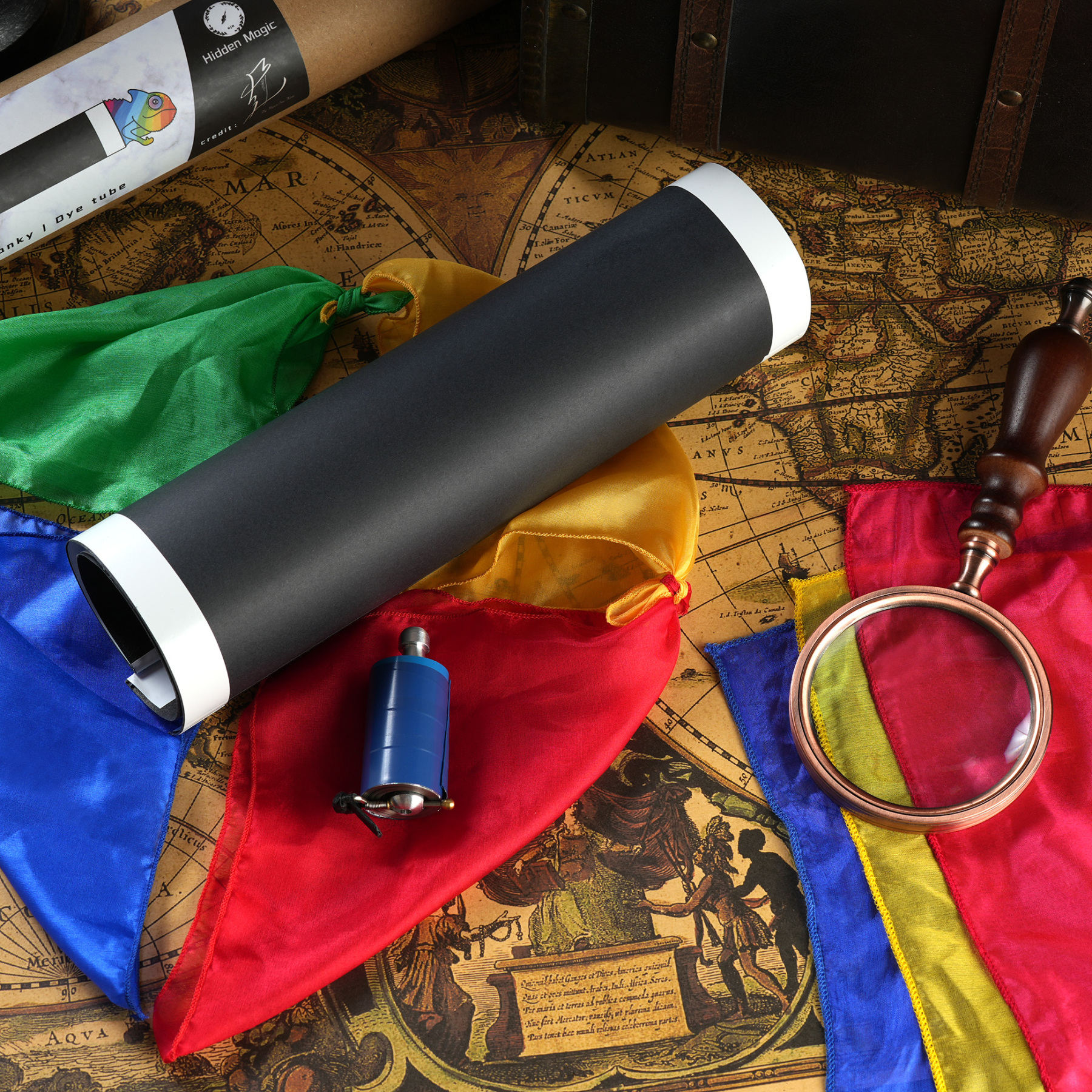 Chameleon Hanky  Dye Tube by Hyunsoo Kim & Hidden Magic