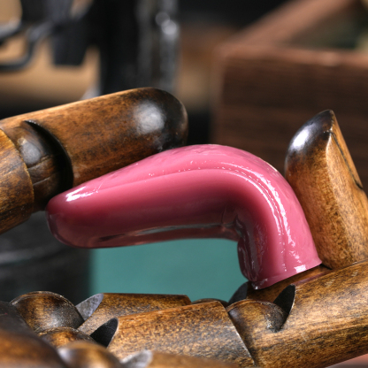 Fake tongue magic trick