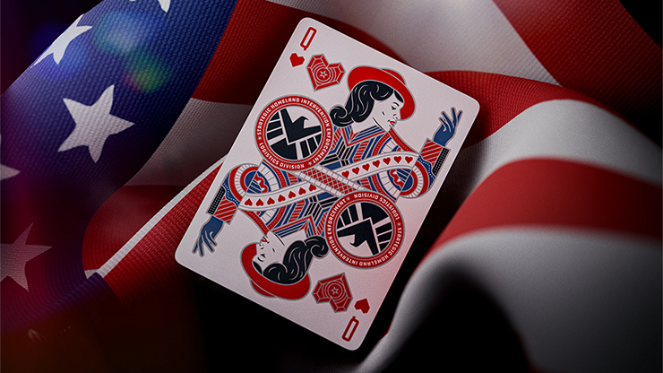 Captain America Playing Cards by theory11