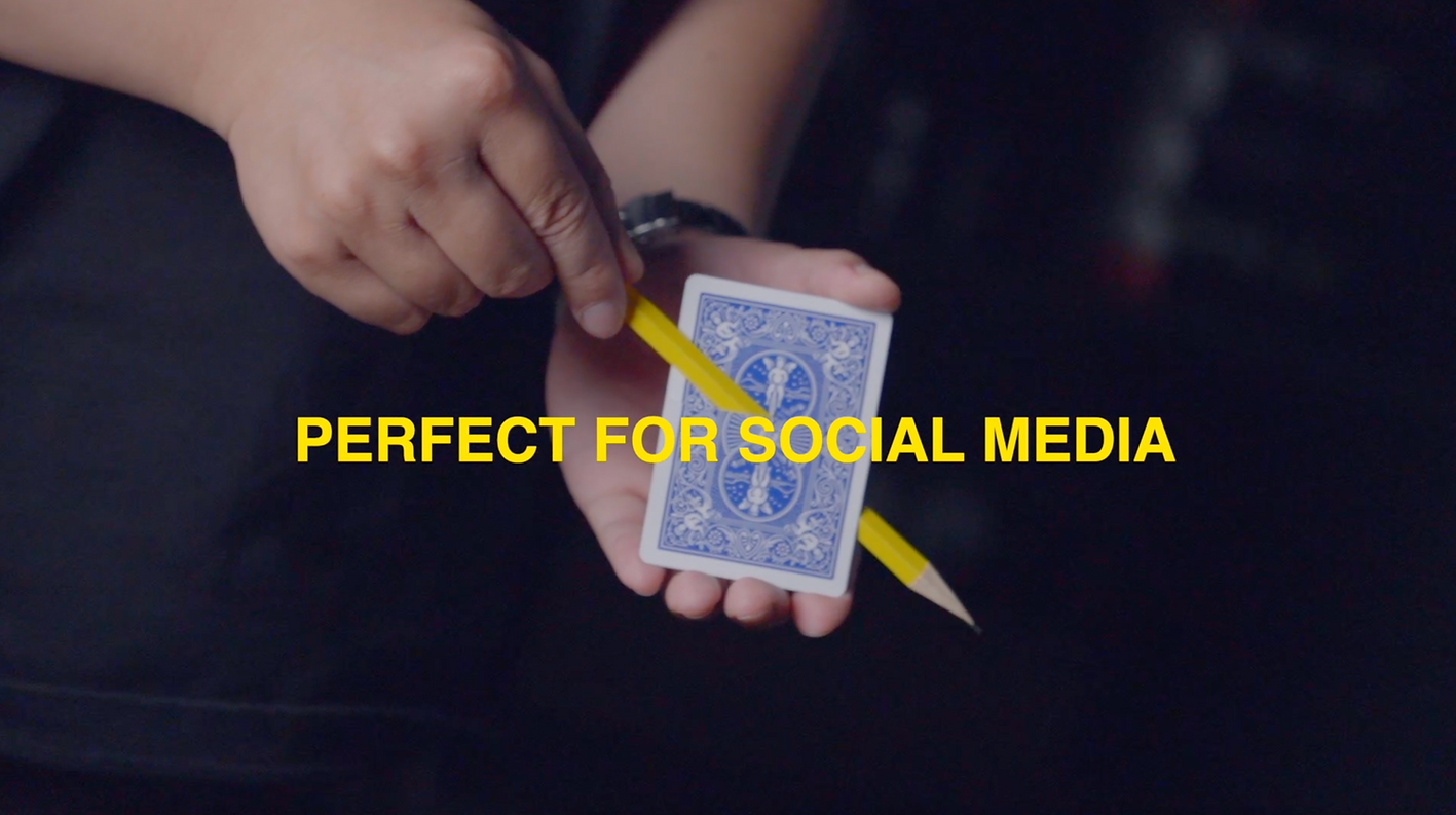 Pierce - Visual Pencil thru card by ms magic