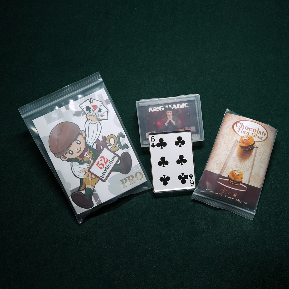 Bundle Promotion(Chocolate Thru Glass+Crystal Tablet+Get Free 52Prediction pro)