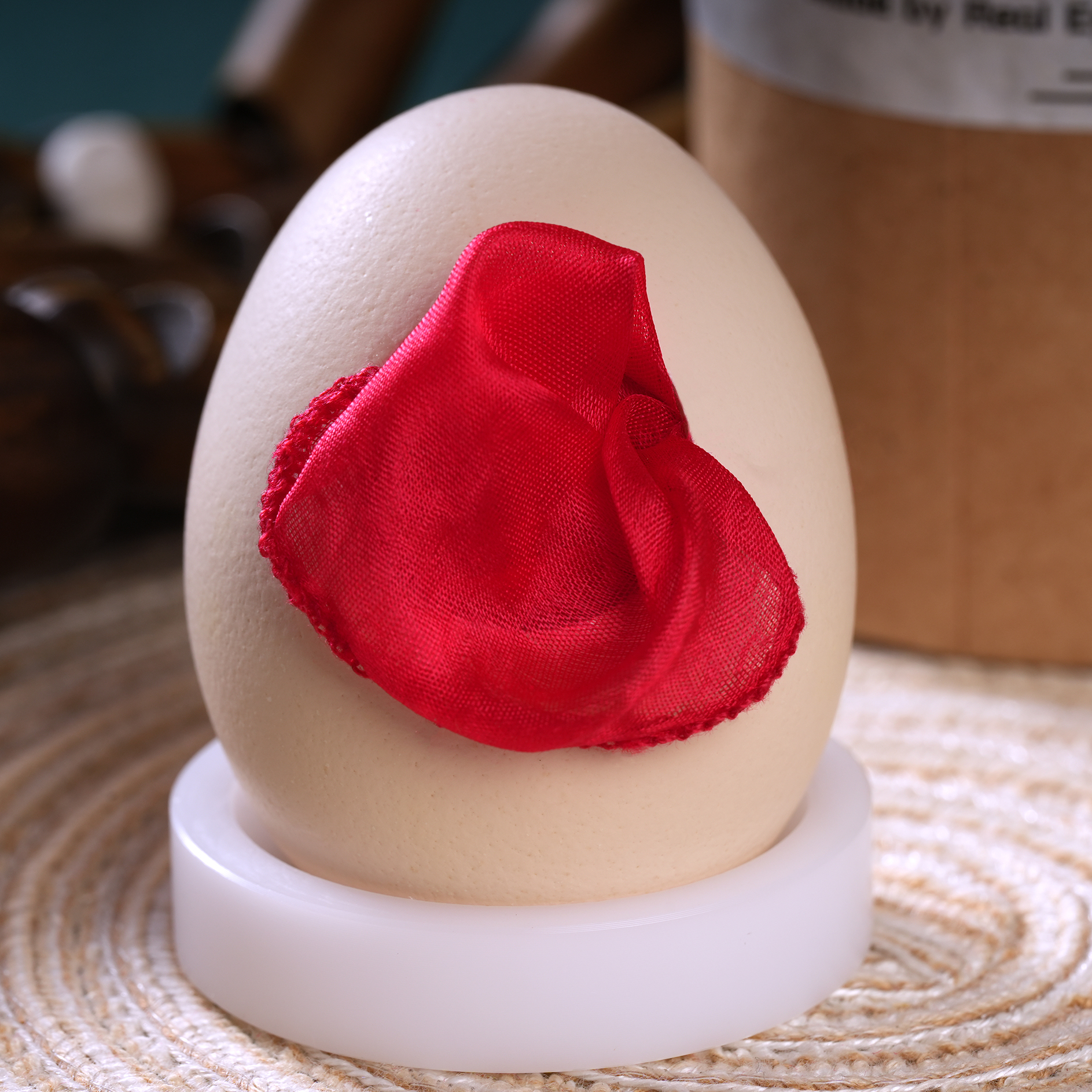 Silk to egg by Hidden Magic