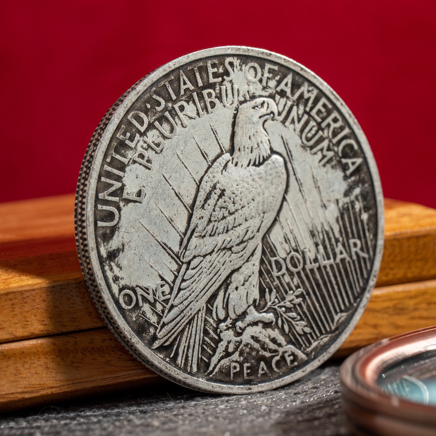 Peace Dollar Jumbo Magnetic Triple Coin & Peace Dollar Magnetic Triple Coin by N2G