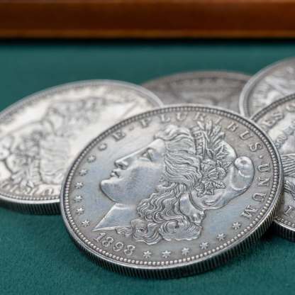 45mm Morgan coin by N2G