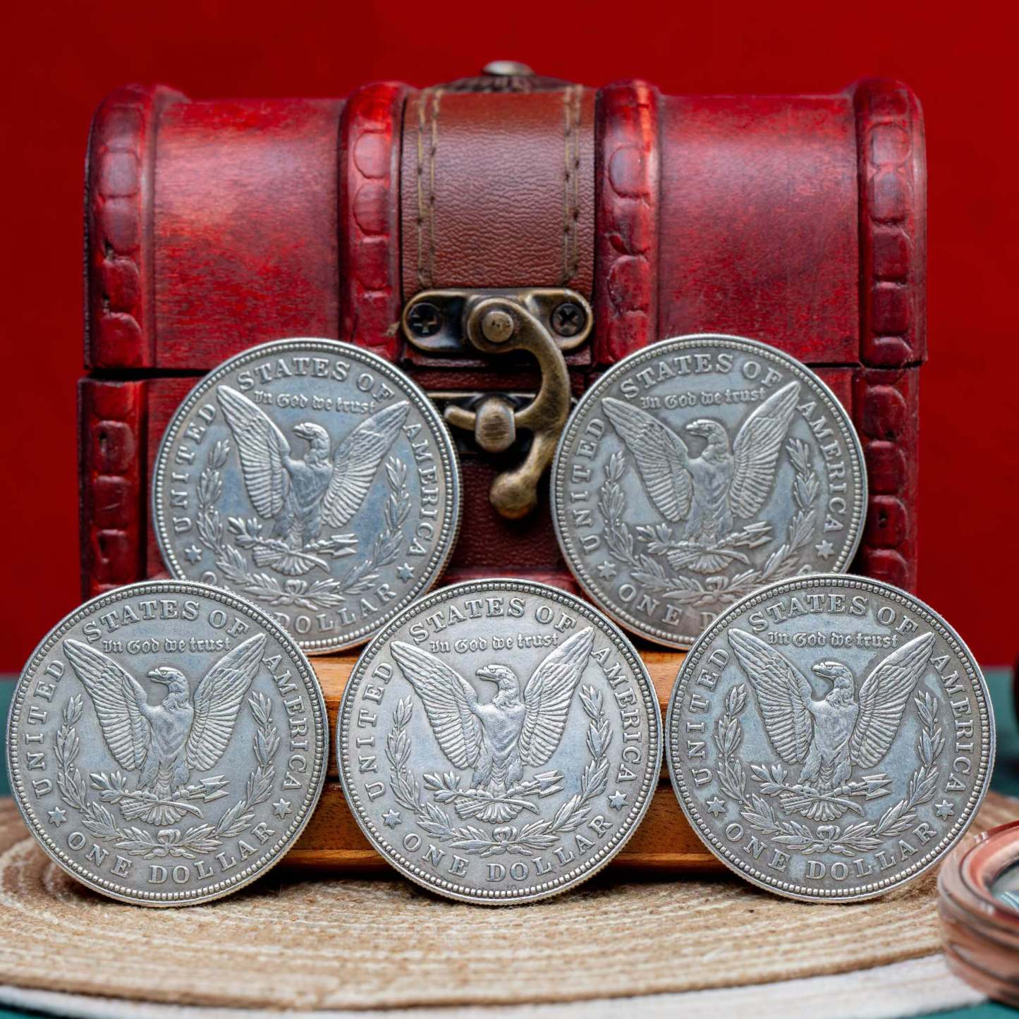 45mm Morgan coin by N2G
