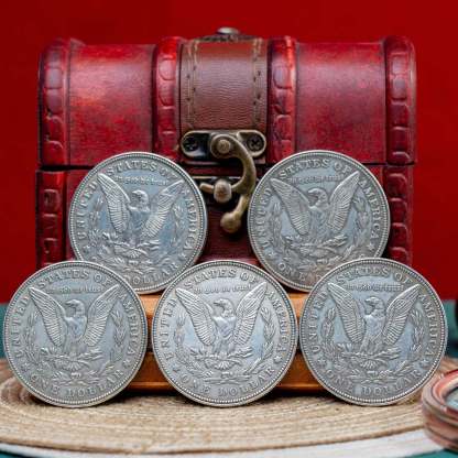 45mm Morgan coin by N2G
