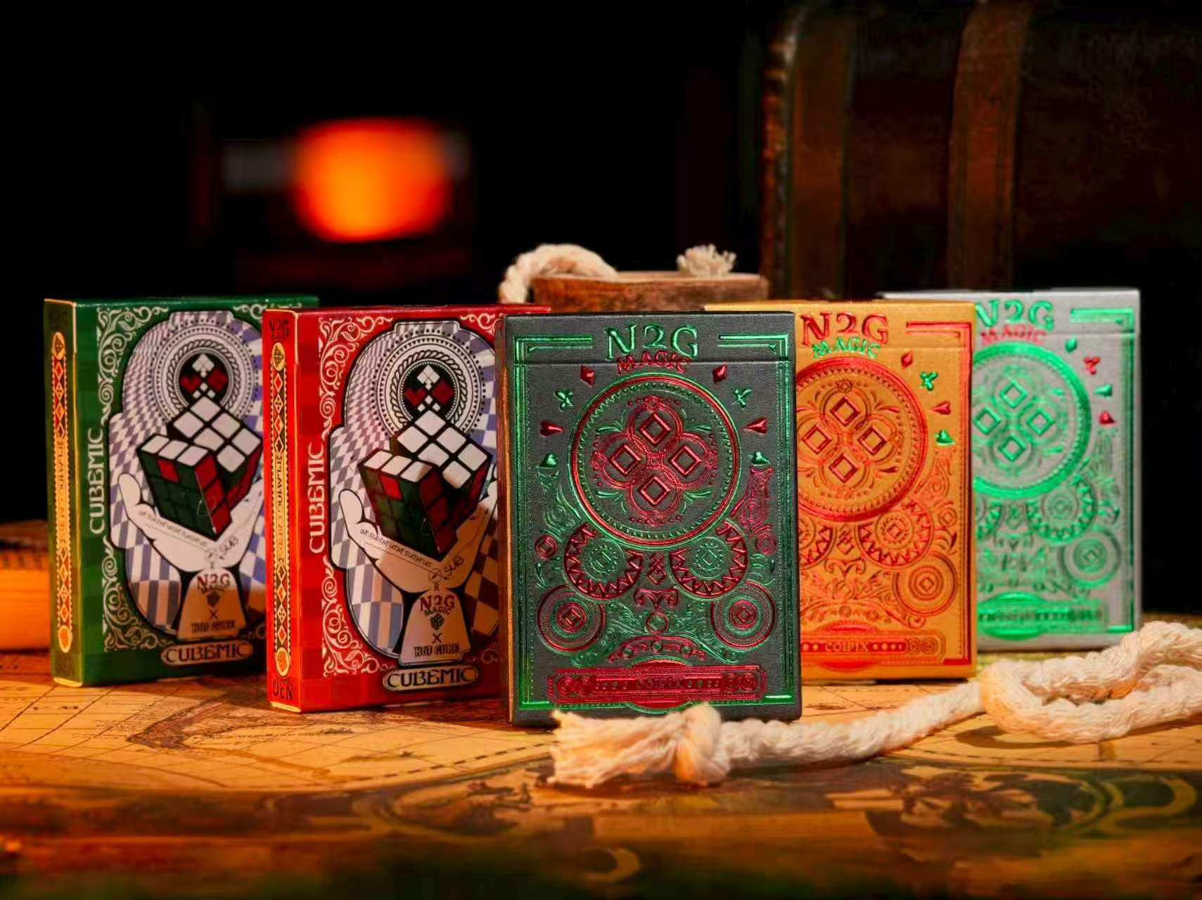Cubemic & Coipix playing card by N2G