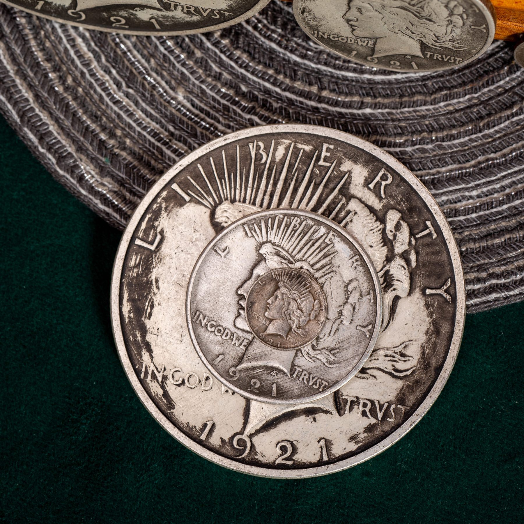 Jumbo Peace Dollar coin by N2G