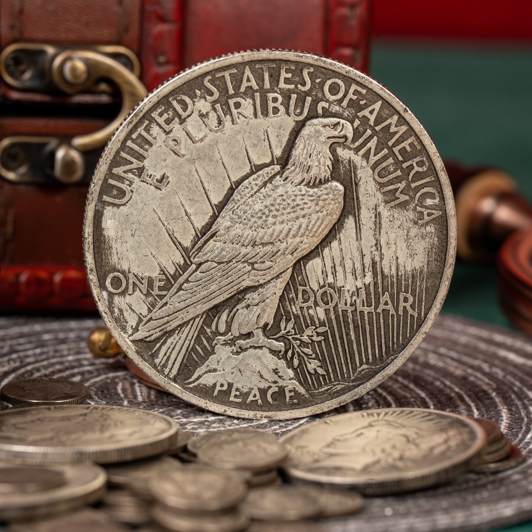 Jumbo Peace Dollar coin by N2G