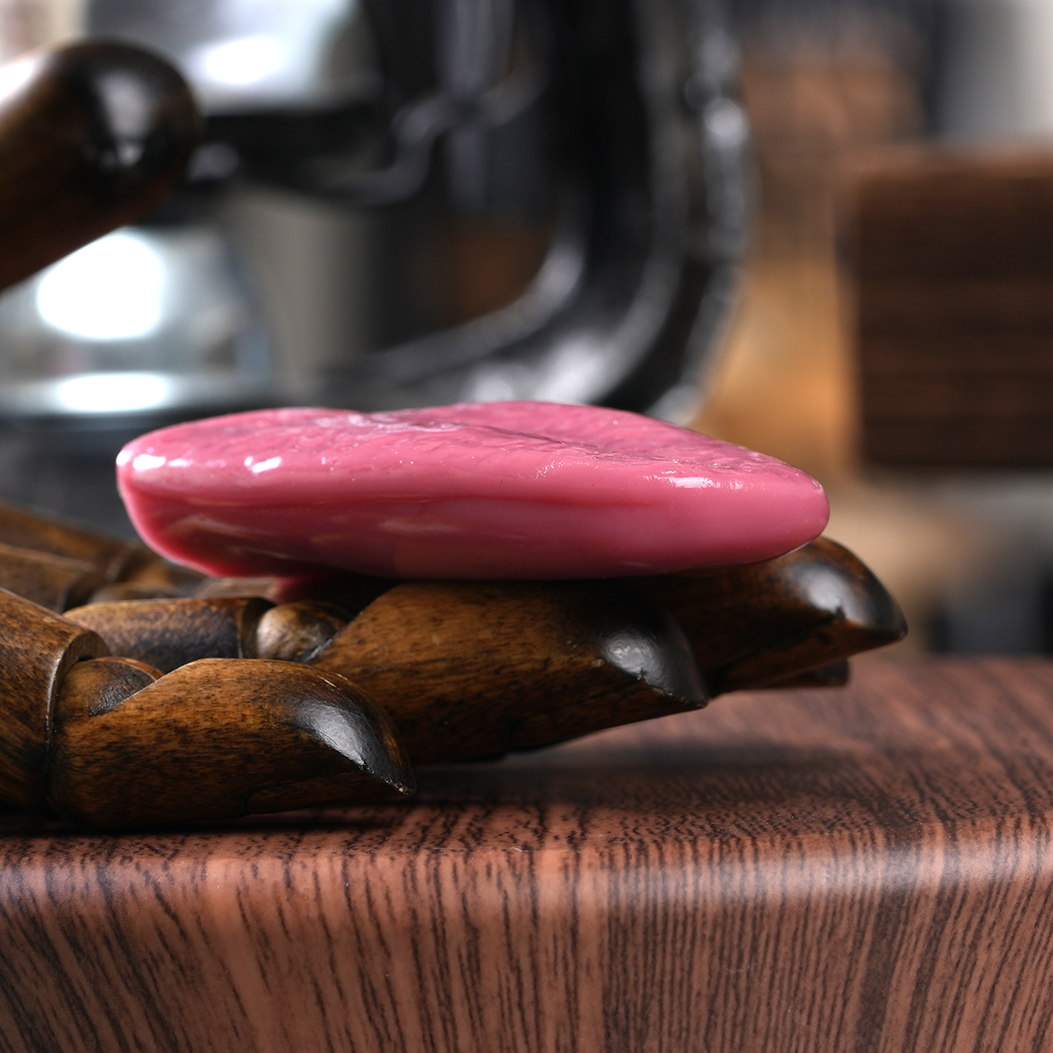 Fake tongue magic trick