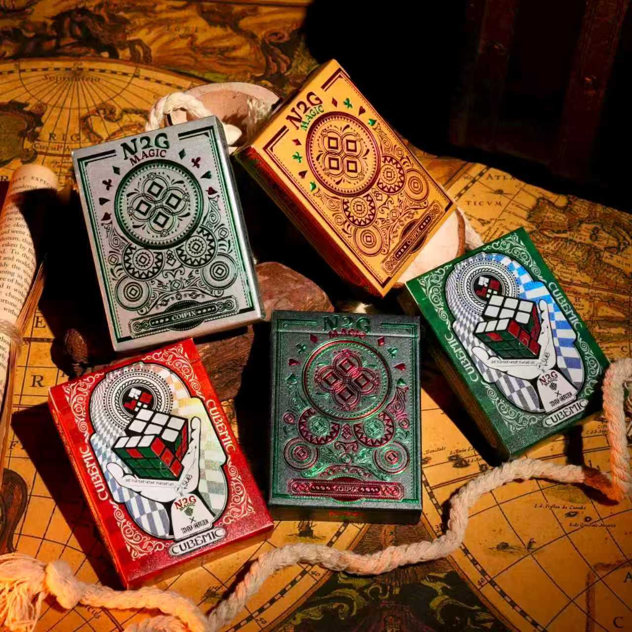 Cubemic & Coipix playing card by N2G