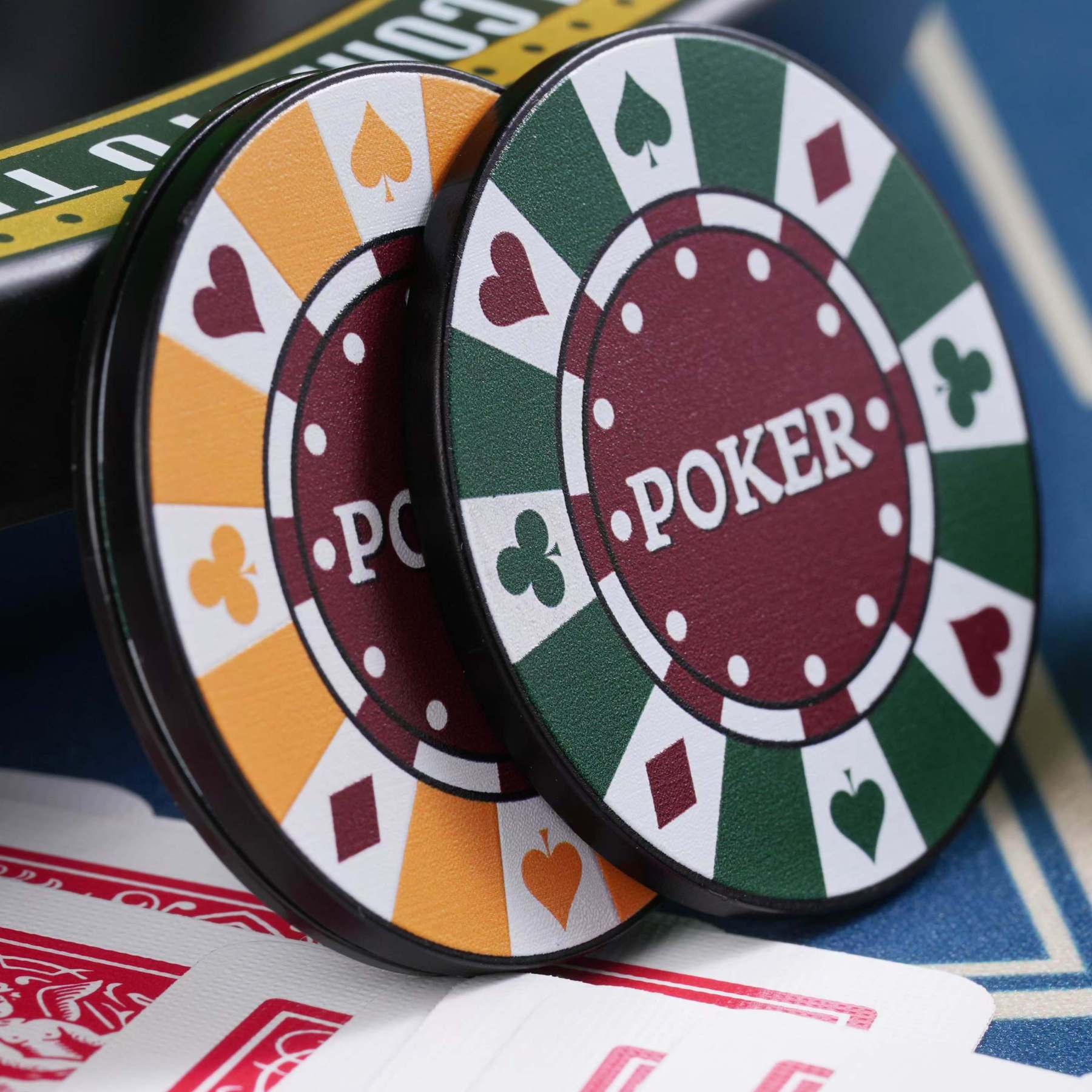 Magnetic D (Poker Chips) by N2G