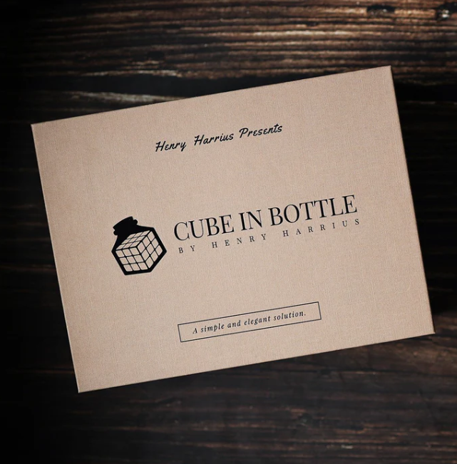 Cube In Bottle by Henry Harrius