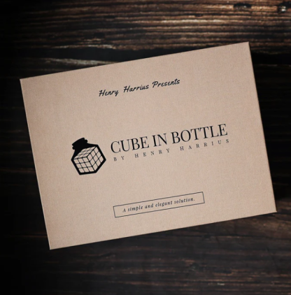 Cube In Bottle by Henry Harrius