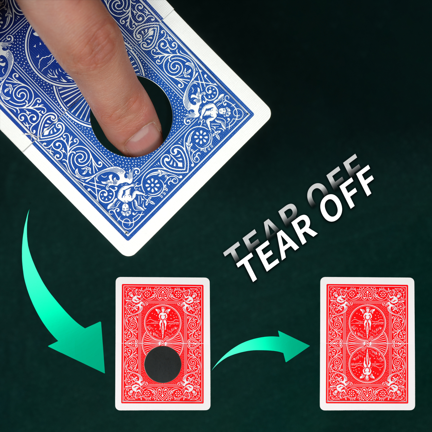 Color-changing black hole by WZ