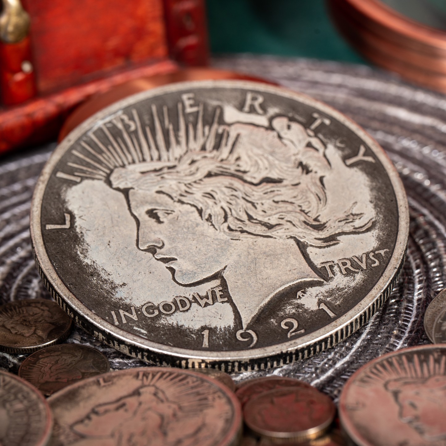 Jumbo Peace Dollar coin by N2G