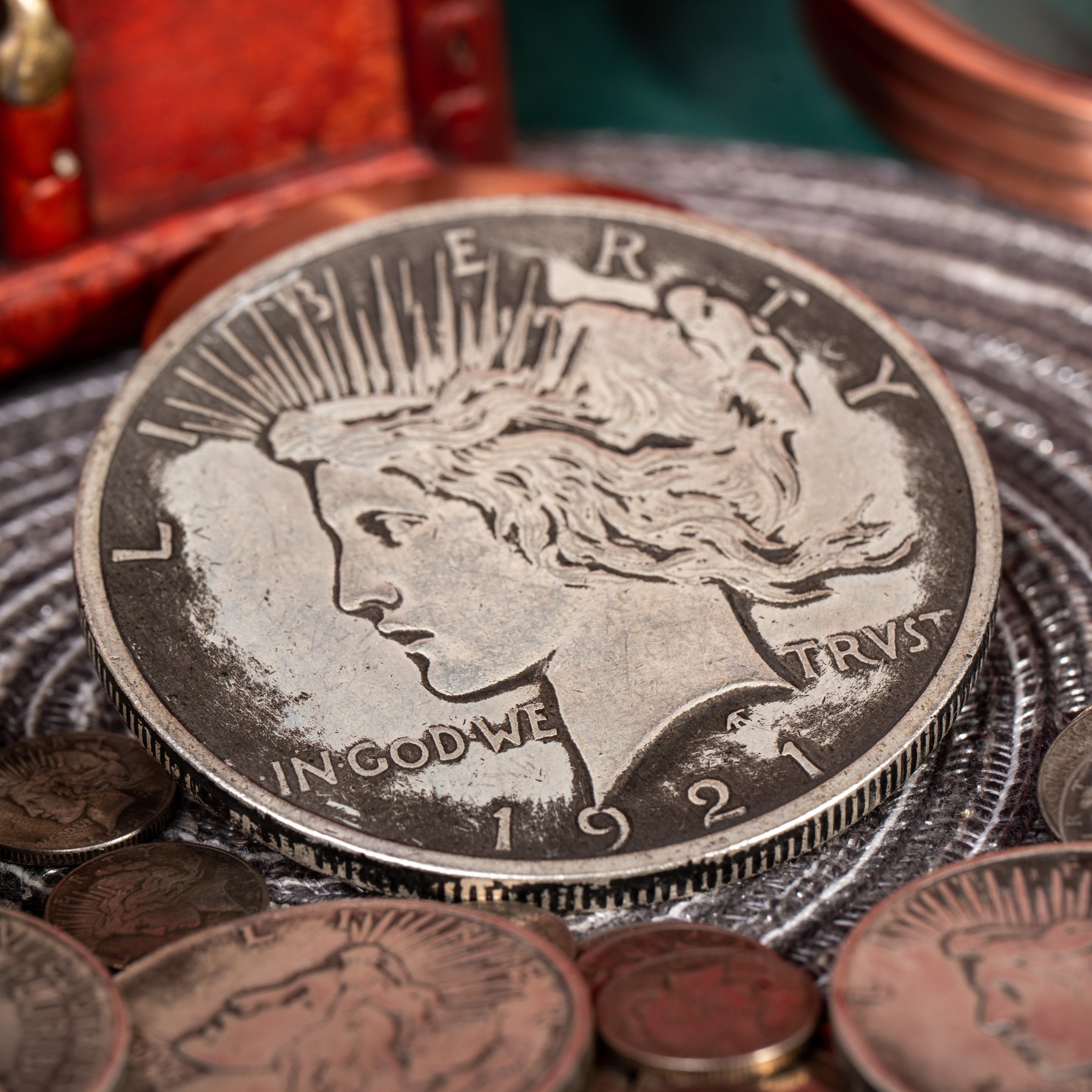 Jumbo Peace Dollar coin by N2G