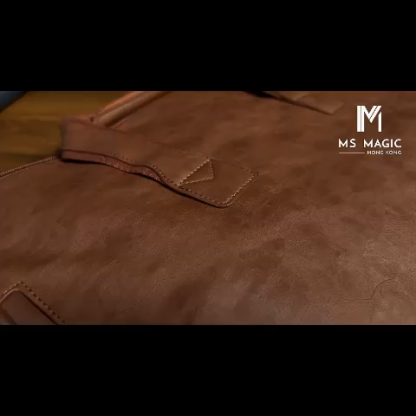 Leather Garment Bag by MS Magic