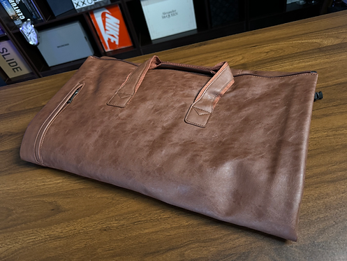 Leather Garment Bag by MS Magic