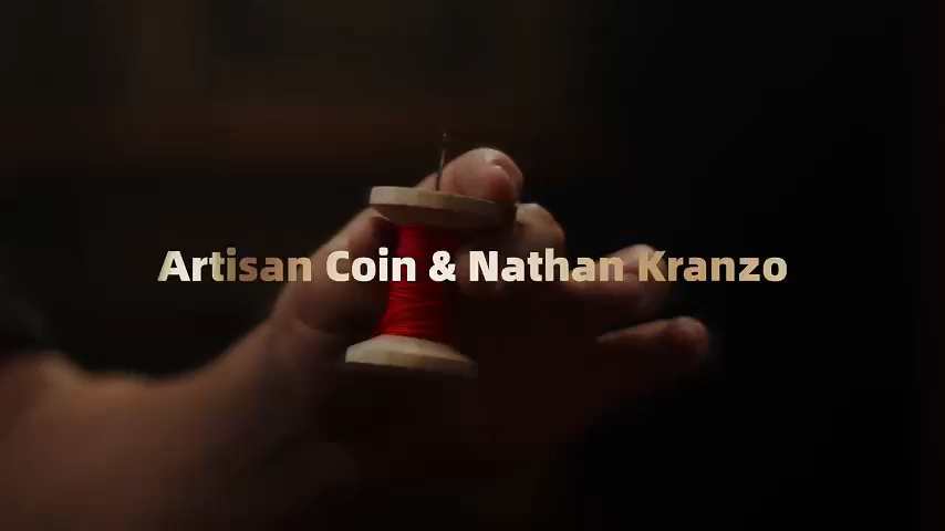 Needle Thru Coin by Artisan Coin & Nathan Kranzo