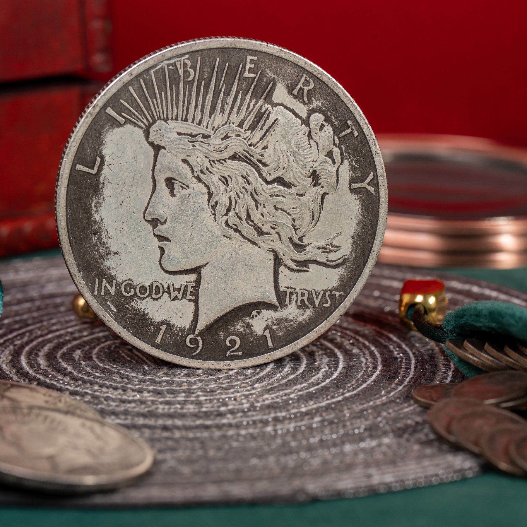 Jumbo Peace Dollar coin by N2G