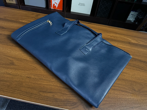 Leather Garment Bag by MS Magic