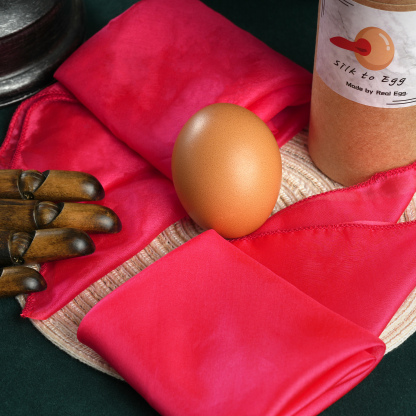 Silk to egg by Hyunsoo Kim & Hidden Magic