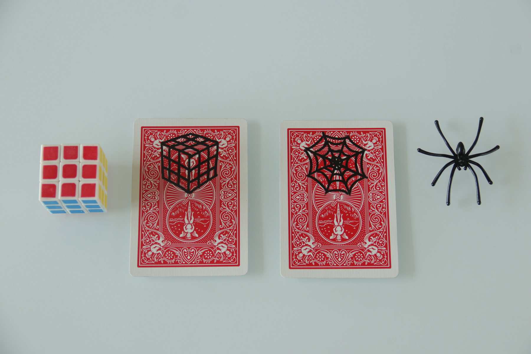 Card to Cube&Spider by WZ