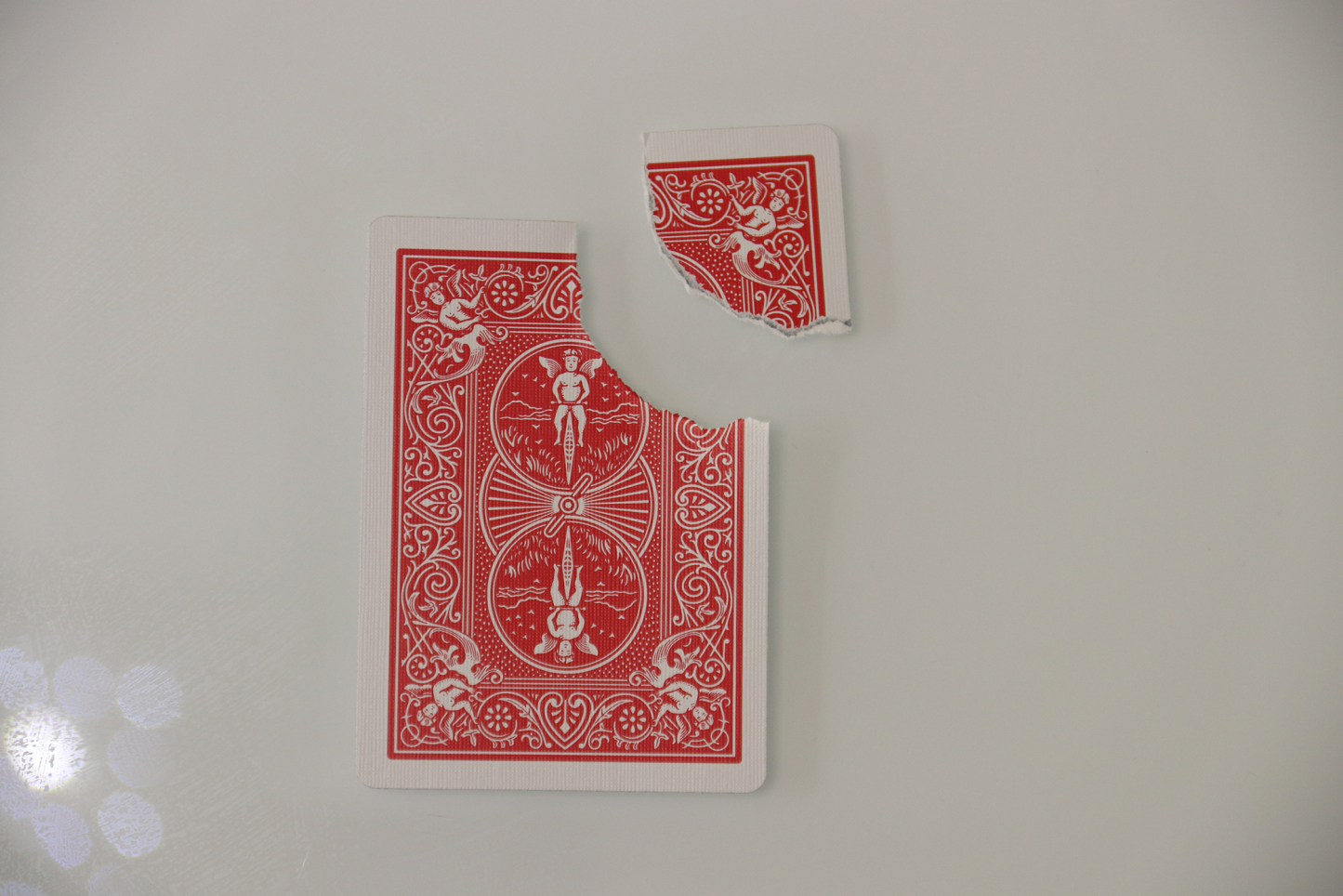 Color Changing Torn Card Restoration by wangzhe