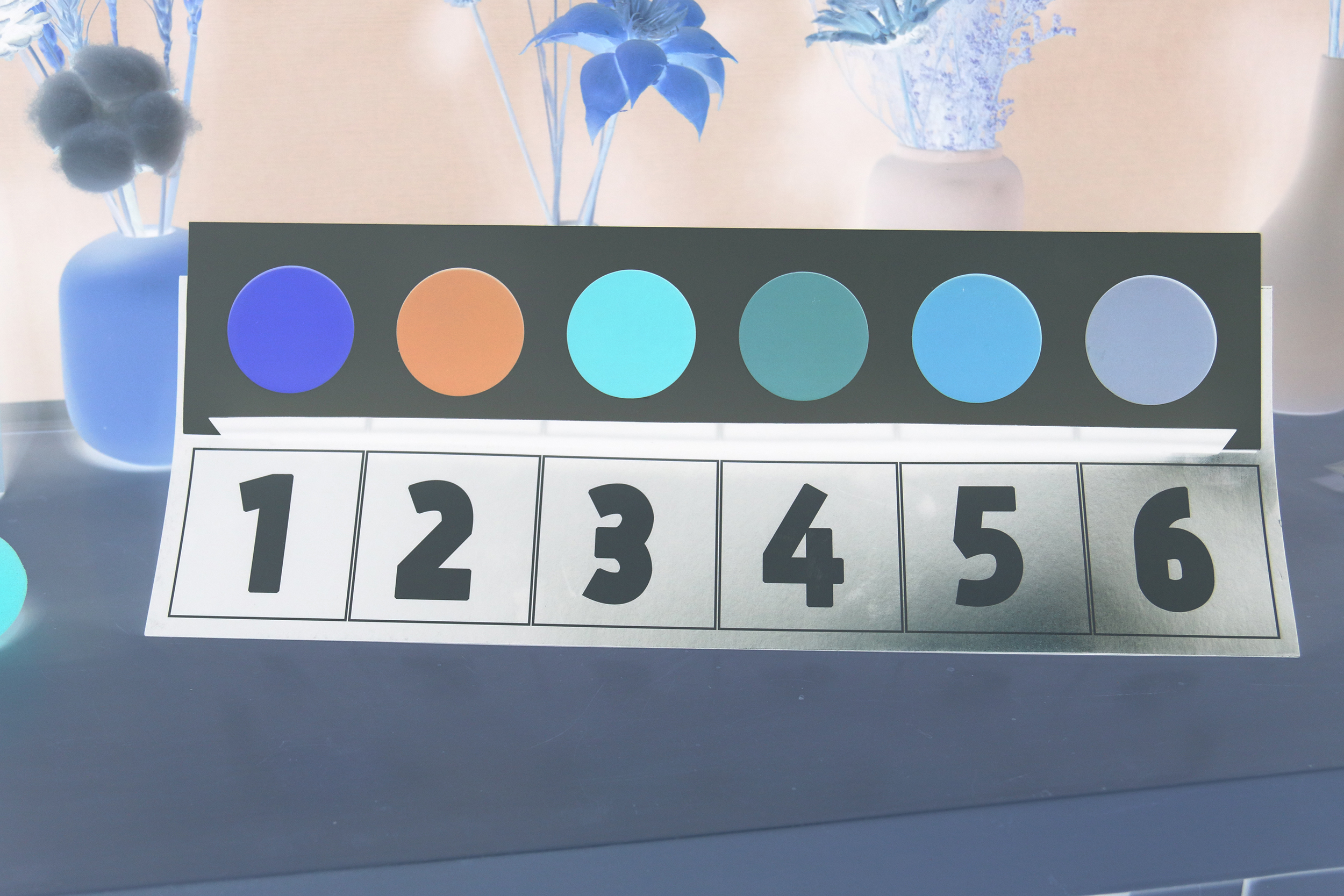 Heart Color Digital Prediction Board by WZ