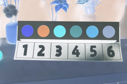 Heart Color Digital Prediction Board by WZ