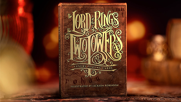The Lord of the Rings - Two Towers Playing Cards (Gilded Edition) by K