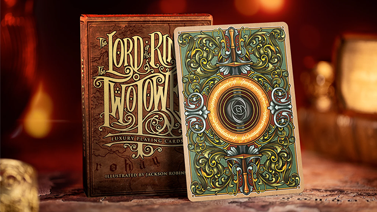 The Lord of the Rings - Two Towers Playing Cards (Gilded Edition) by Kings Wild