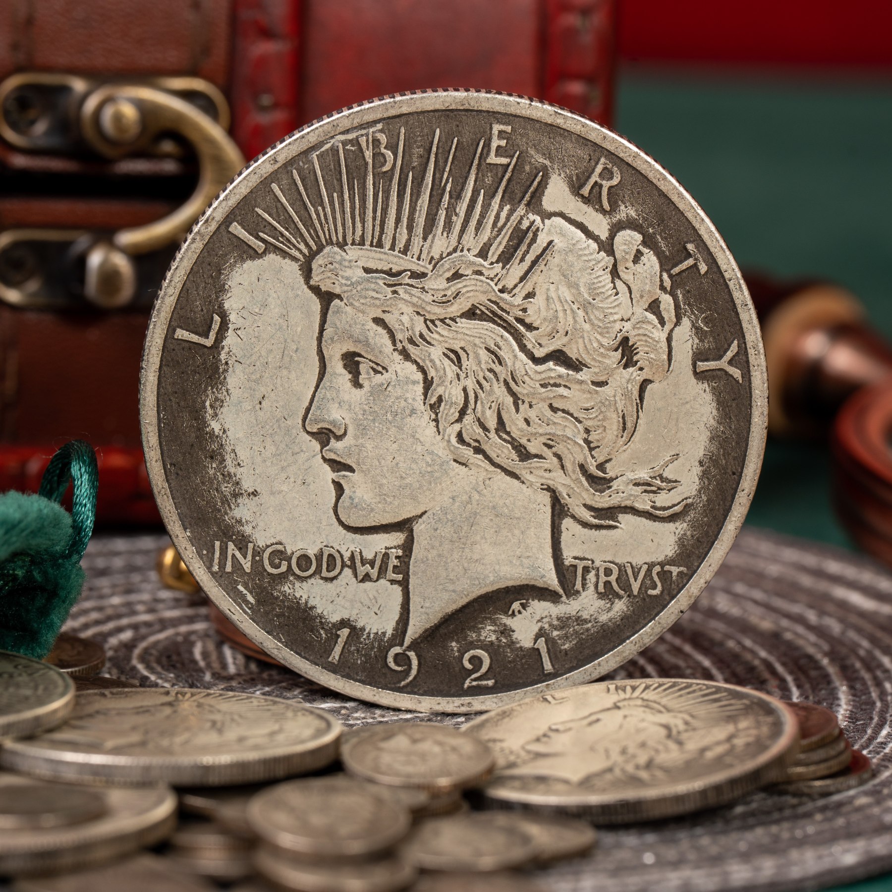 Jumbo Peace Dollar coin by N2G