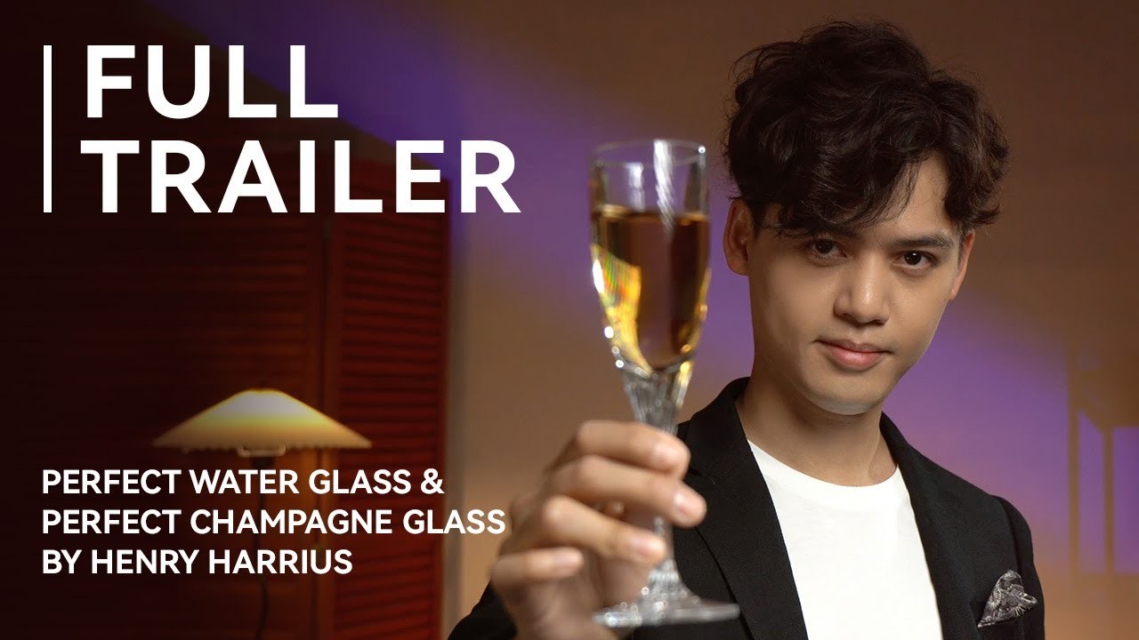 Perfect Champagne Glass & Perfect Water Glass by Henry Harrius