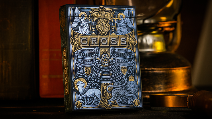 The Cross Playing Cards by Peter Voth x Riffle Shuffle