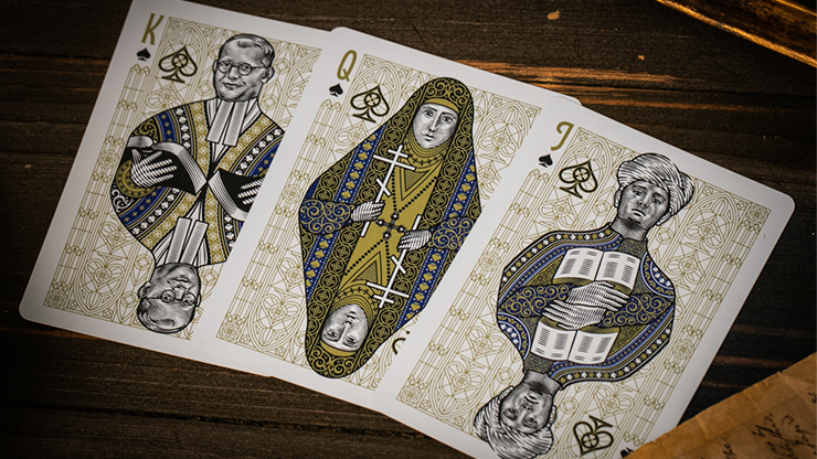 The Cross Playing Cards by Peter Voth x Riffle Shuffle