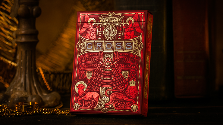 The Cross Playing Cards by Peter Voth x Riffle Shuffle