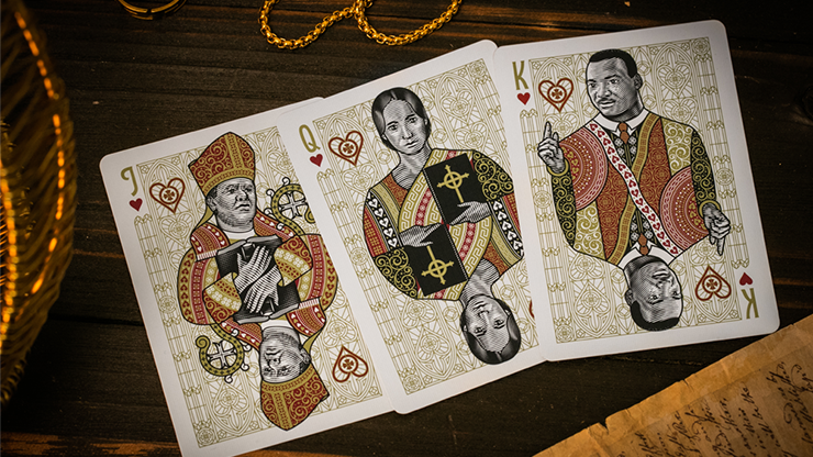 The Cross Playing Cards by Peter Voth x Riffle Shuffle