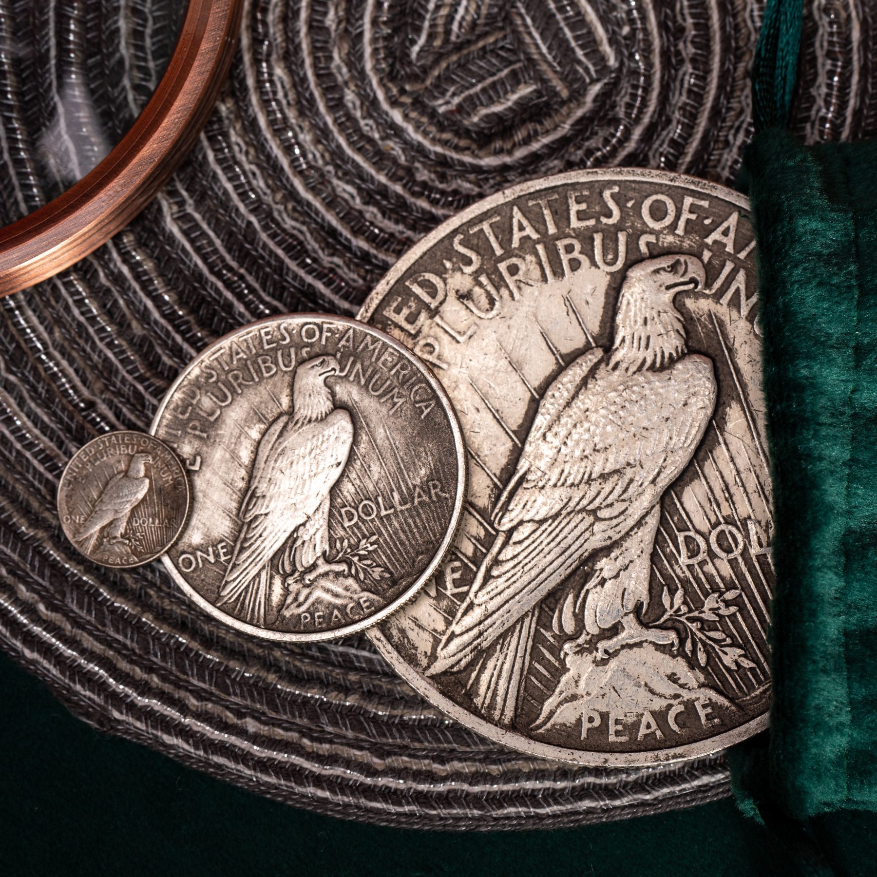 Jumbo Peace Dollar coin by N2G