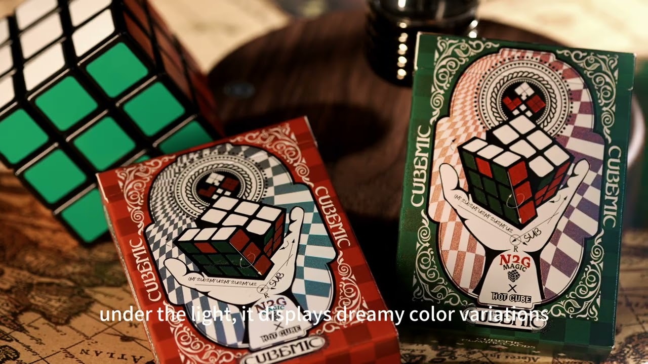Cubemic Playing cards by N2G & Hot Cube