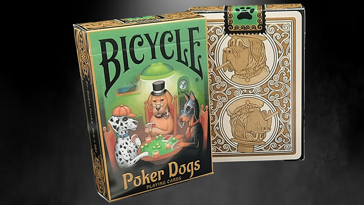 Bicycle Poker Dogs V2 Playing Cards 