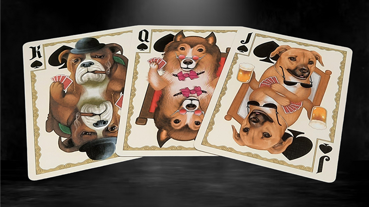 Bicycle Poker Dogs V2 Playing Cards 