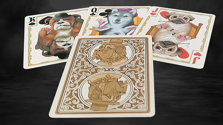 Bicycle Poker Dogs V2 Playing Cards 