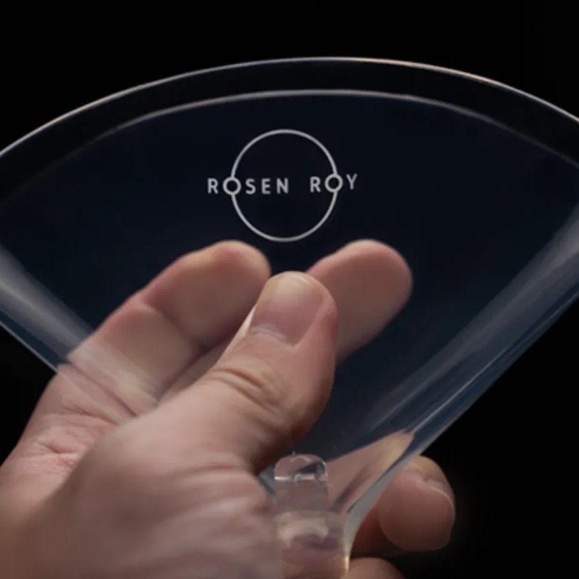 Rosen Roy Martini Glass by Rosen Roy 