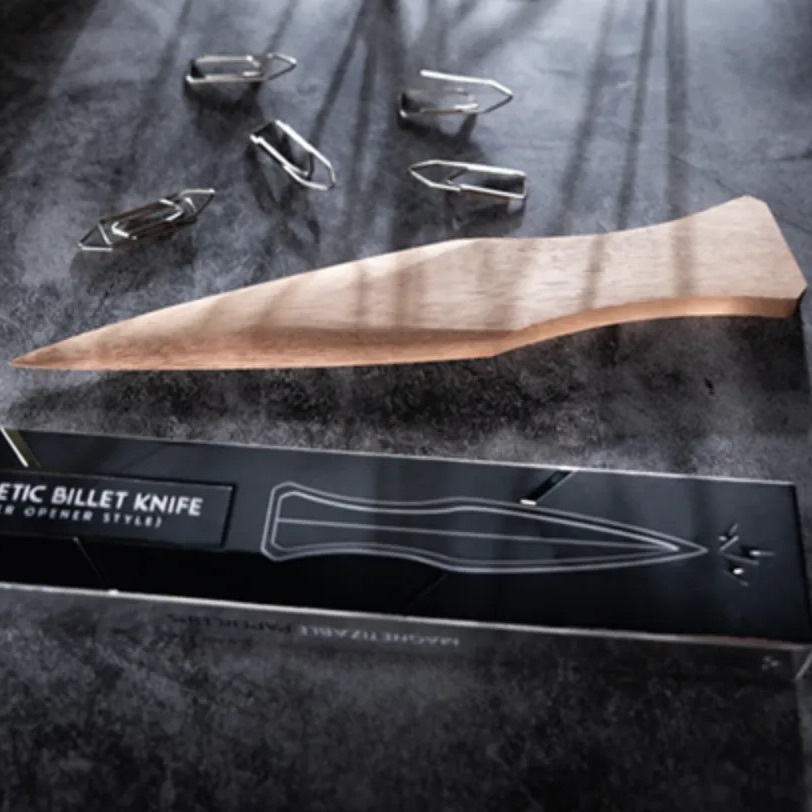 MAGNETIC BILLET KNIFE (Letter Opener) by Murphys Magic  ( BILLETKNIFE_MAG )