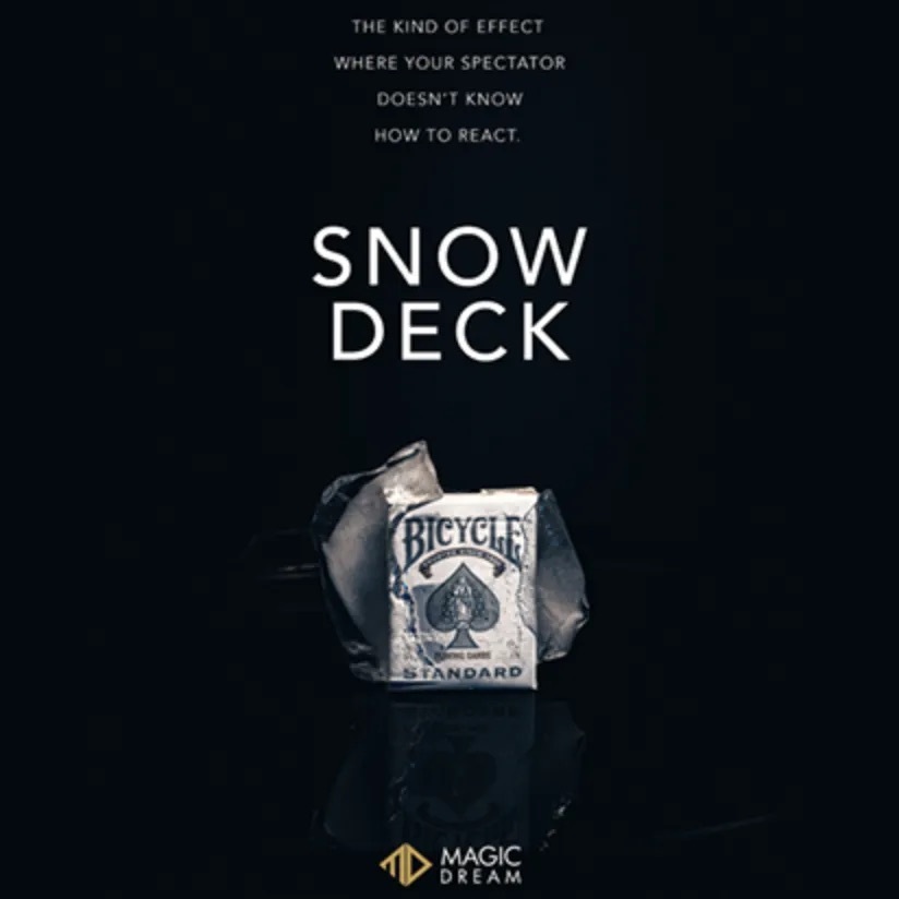 SNOW DECK By Yoan TANUJI & Magic Dream (Gimmicks and Online Instructions)  ( SNOWDECK ) 
