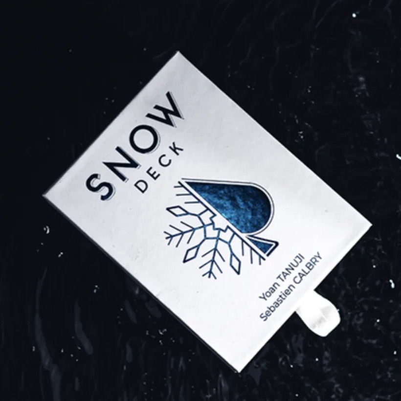 SNOW DECK By Yoan TANUJI & Magic Dream (Gimmicks and Online Instructions)  ( SNOWDECK ) 