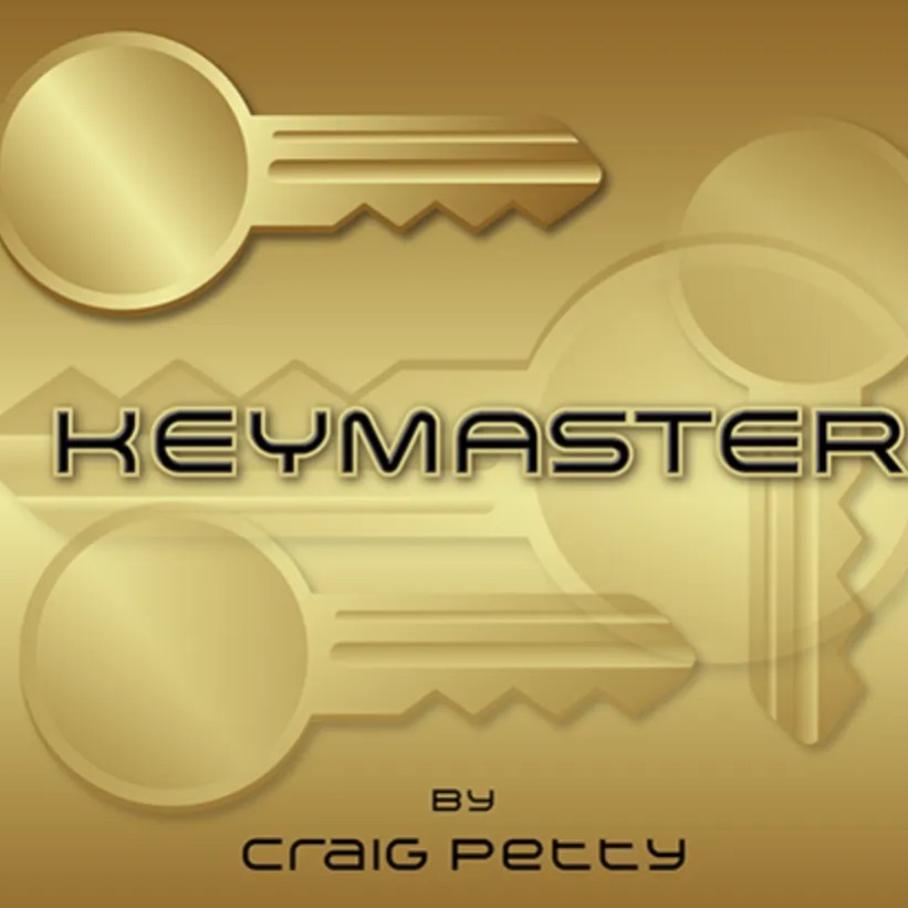Keymaster Brass (Gimmicks and Online Instructions) by Craig Petty 